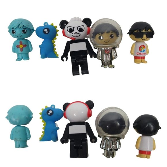 Ryans World Mini Figures Road Trip Van Car Panda Gus Red Titan Toys Lot Of 14 - Picture 9 of 10